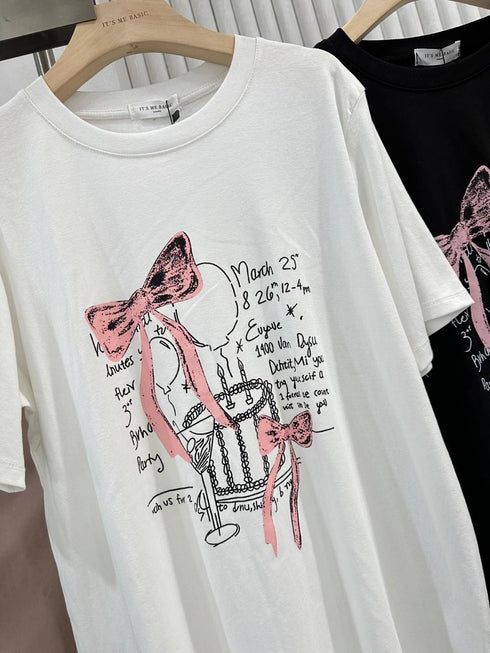 Women Casual Printed Oversize T-Shirts